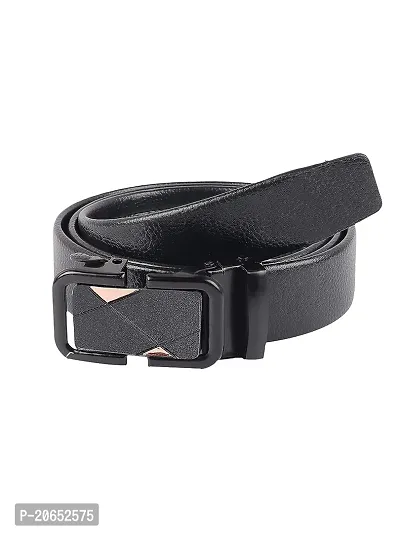 ZEVORA Men's Casual,Formal Leather Auto Lock Buckle Belt-thumb4