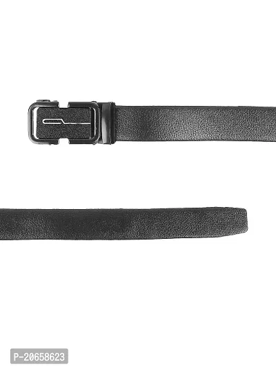 ZEVORA Men's Casual,Formal Leather Auto Lock Buckle Belt-thumb4