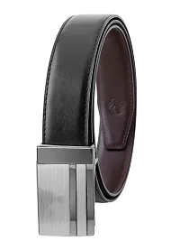 ZEVORA Men Reversible  Leather Belt-thumb4