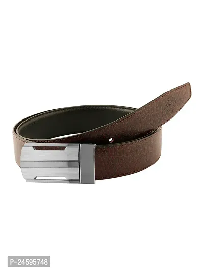 ZEVORA Men Reversible  Leather Belt-thumb3