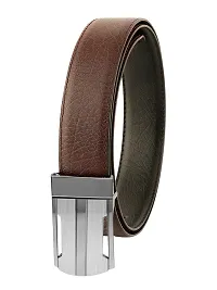 ZEVORA Men Reversible  Leather Belt-thumb3