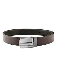 ZEVORA Men Reversible  Leather Belt-thumb1