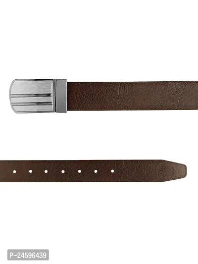 ZEVORA Men Reversible  Leather Belt-thumb5