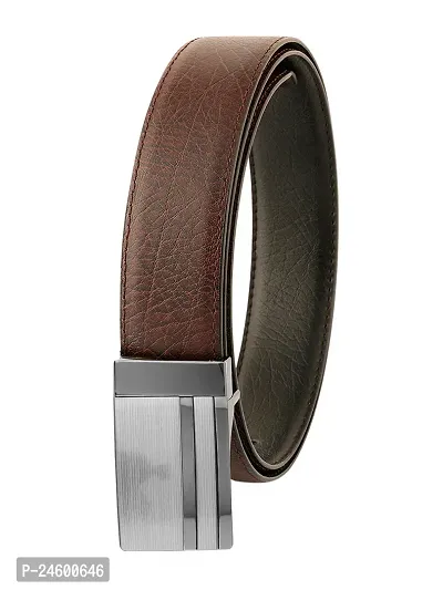 ZEVORA Men Reversible  Leather Belt-thumb4