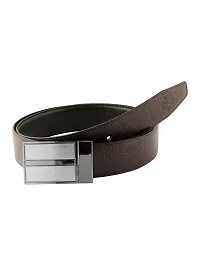 ZEVORA Men Reversible  Leather Belt-thumb2