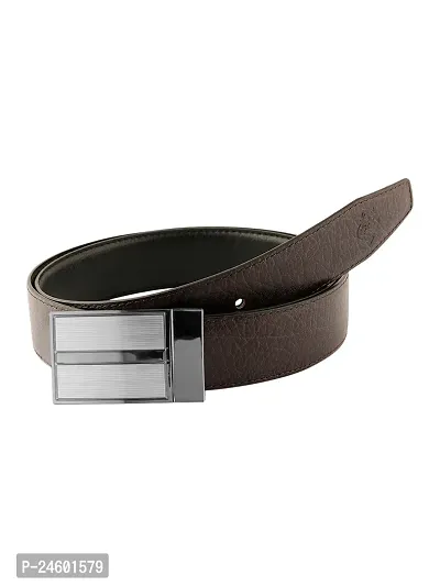 ZEVORA Men Reversible  Leather Belt-thumb3