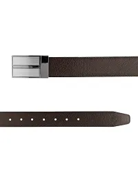 ZEVORA Men Reversible  Leather Belt-thumb3