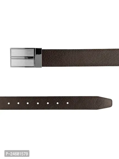 ZEVORA Men Reversible  Leather Belt-thumb4