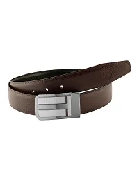 ZEVORA Men Reversible  Leather Belt-thumb2