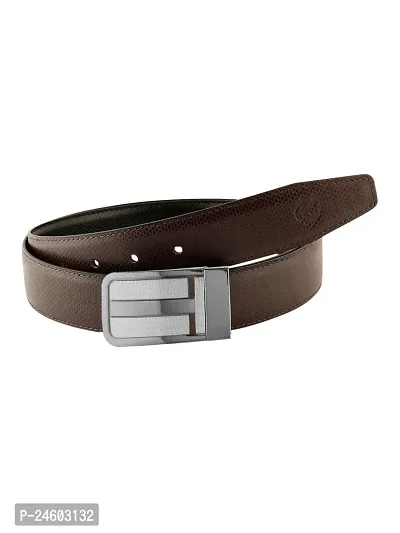 ZEVORA Men Reversible  Leather Belt-thumb3