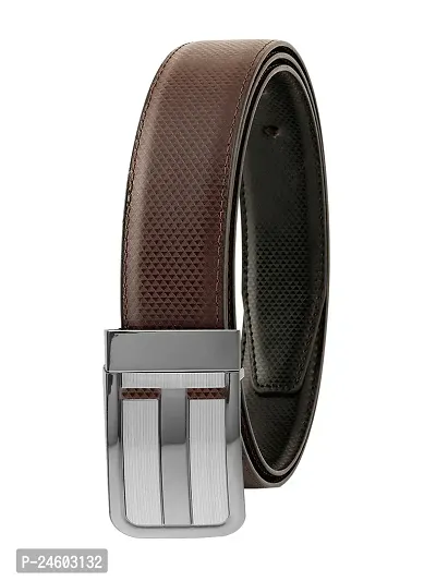 ZEVORA Men Reversible  Leather Belt-thumb5