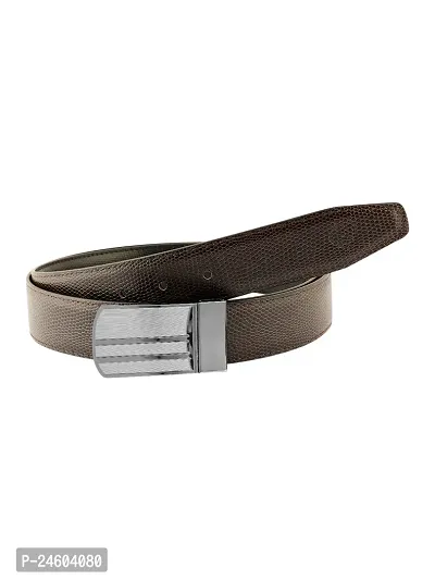 ZEVORA Men Reversible  Leather Belt-thumb4