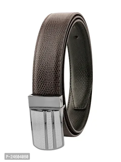 ZEVORA Men Reversible  Leather Belt-thumb5