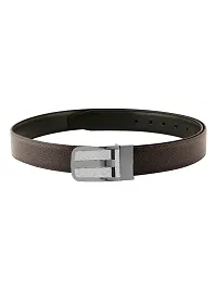 ZEVORA Men Reversible  Leather Belt-thumb1