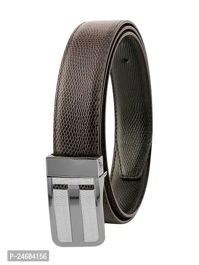 ZEVORA Men Reversible  Leather Belt-thumb5