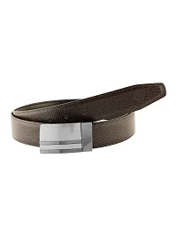 ZEVORA Men Reversible  Leather Belt-thumb4