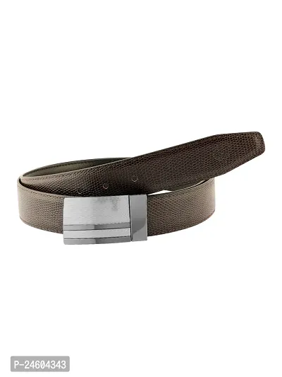 ZEVORA Men Reversible  Leather Belt-thumb5