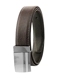 ZEVORA Men Reversible  Leather Belt-thumb3