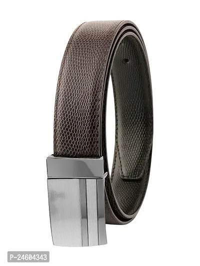 ZEVORA Men Reversible  Leather Belt-thumb4