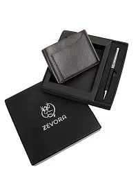 Zevora Mens Gift Combo Of Wallet  Pen(Pack Of 2)-thumb4