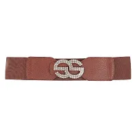 ZEVORA Women Evening, Casual, Formal Fabric Elastic Belt-thumb4