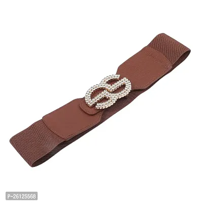 ZEVORA Women Evening, Casual, Formal Fabric Elastic Belt-thumb2