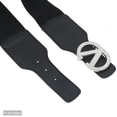 ZEVORA Women Evening, Casual, Formal Fabric Elastic Belt-thumb3