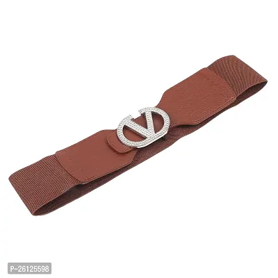 ZEVORA Women Evening, Casual, Formal Fabric Elastic Belt-thumb5