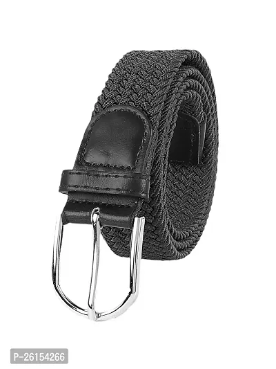 ZEVORA Stretchable Braided Woven Fabric Belt for Men and Women, Fits on upto 40 inch waist size-thumb4