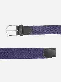 ZEVORA Stretchable Braided Woven Fabric Belt for Men and Women, Fits on upto 40 inch waist size-thumb3