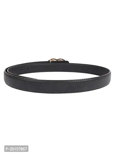 ZEVORA Women Leather Formal Belt-thumb2