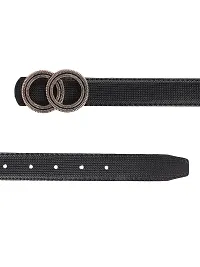 ZEVORA Women Leather Formal Belt-thumb3