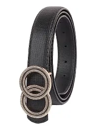 ZEVORA Women Leather Formal Belt-thumb4