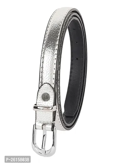 ZEVORA Women Leather Formal Belt-thumb2