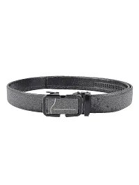 ZEVORA Men's Casual,Formal Leather Auto Lock Buckle Belt-thumb3