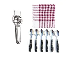 Modern Stainless Steel Kitchenware Tool Kit Combo-thumb1