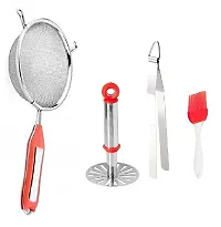 Modern Stainless Steel Kitchenware Tool Kit Combo-thumb1