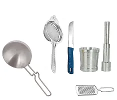 Modern Stainless Steel Kitchenware Tool Kit Combo-thumb1