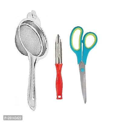 Tea-Peeler-Big Scissors Stainless Steel Strainers And Sieves-thumb0