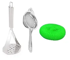 Modern Stainless Steel Kitchenware Tool Kit Combo-thumb1