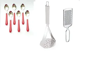 Modern Stainless Steel Kitchenware Tool Kit Combo-thumb1