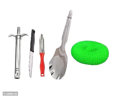 Modern Stainless Steel Kitchenware Tool Kit Combo-thumb0