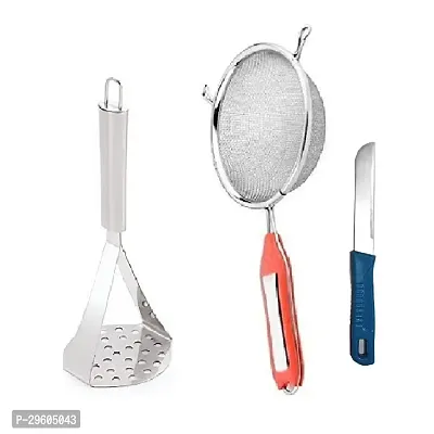 Modern Stainless Steel Kitchenware Tool Kit Combo