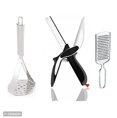 Modern Stainless Steel Kitchenware Tool Kit Combo-thumb0