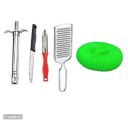 Modern Stainless Steel Kitchenware Tool Kit Combo-thumb0