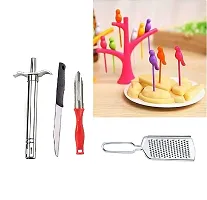 Modern Stainless Steel Kitchenware Tool Kit Combo-thumb1