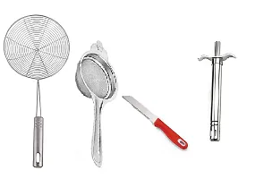 Modern Stainless Steel Kitchenware Tool Kit Combo-thumb1