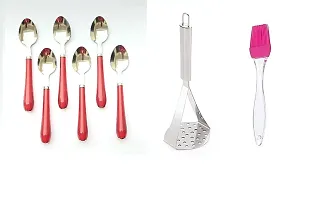 Modern Stainless Steel Kitchenware Tool Kit Combo-thumb1