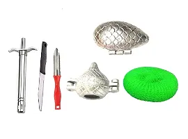 Modern Stainless Steel Kitchenware Tool Kit Combo-thumb1