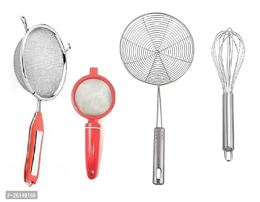 5 No Soup-Plastic Tea Strainer-Jhara-Egg Beater Stainless Steel Strainers And Sieves-thumb0